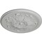 Ekena Millwork Legacy Acanthus Ceiling Medallion (Fits Canopies up to 3 1/2"), Hnd-Painted Frost, 12 3/4"OD x 7/8"P CM12LEFRF - alternate 2